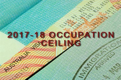 Occupation Ceiling For The Year 2017-2018