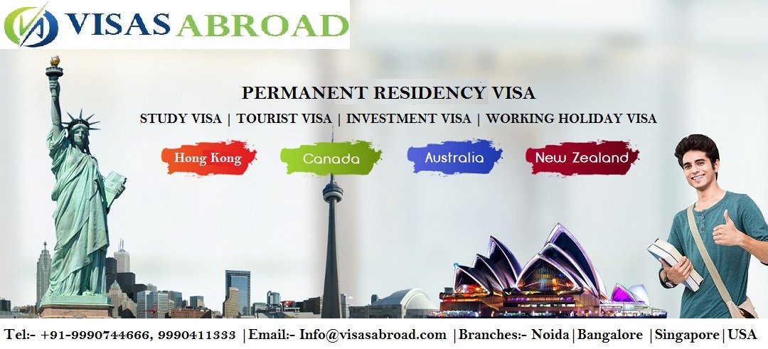Permanent Residence Visa - Australia, Canada, New Zealand, Hing Kong